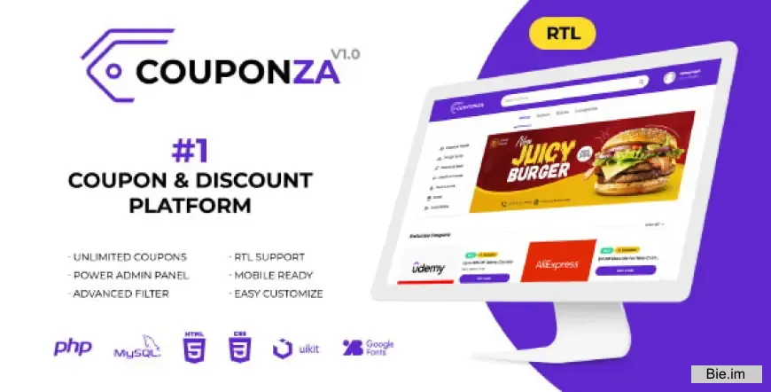 Couponza - Ultimate Coupons & Discounts Platform