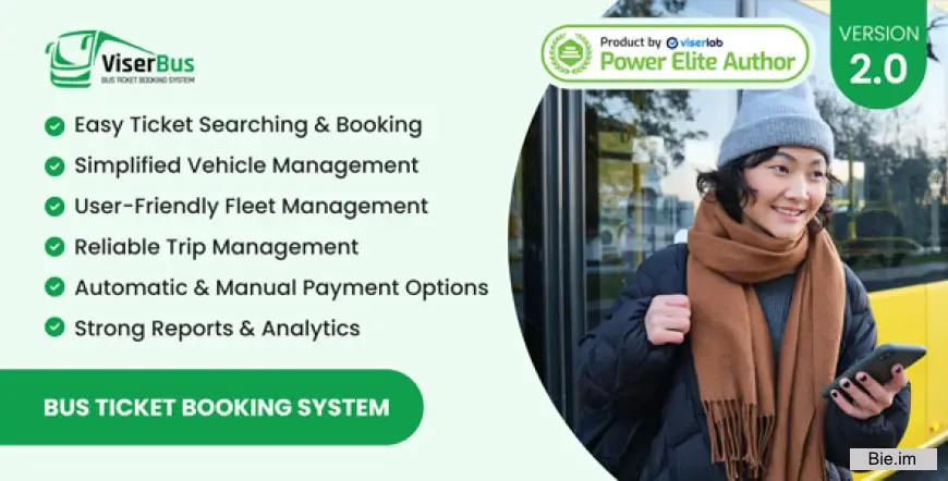 ViserBus - Bus Ticket Booking System