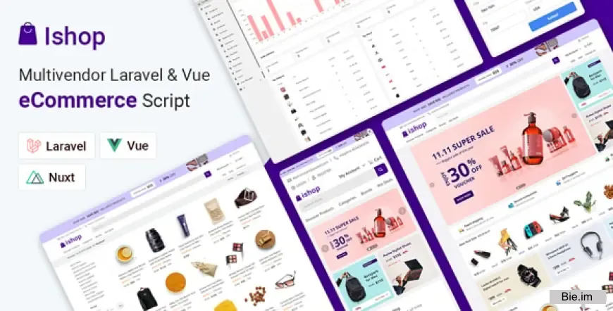 Ishop - Multivendor Laravel & Vue eCommerce CMS