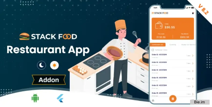 StackFood Multi Restaurant - Food Ordering Restaurant App
