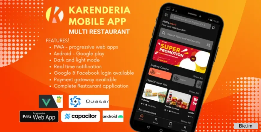 Karenderia Mobile App Multi Restaurant