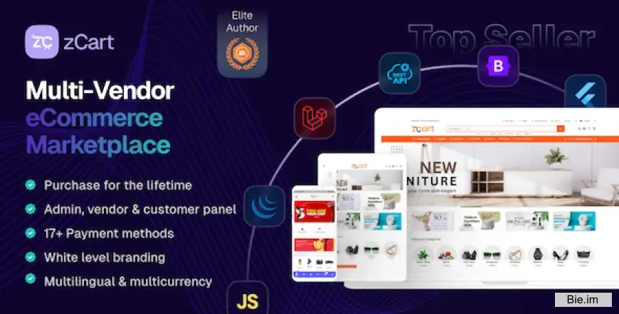 zCart - Multi-Vendor eCommerce Marketplace