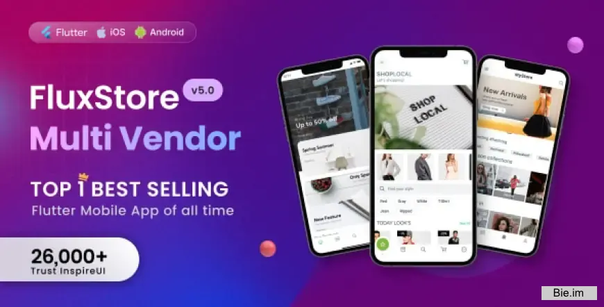 Fluxstore Multi Vendor - Flutter E-commerce Full App