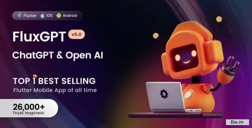 FluxGPT - Powerful ChatGPT, OpenAI Writing Assistant & Image Generator - Flutter Full App
