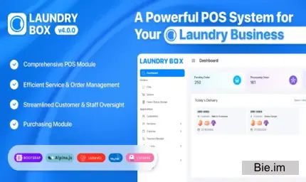 Laundry Box - POS and Order Management System