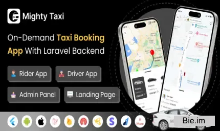 MightyTaxi - Flutter Online Taxi Booking Full Solution