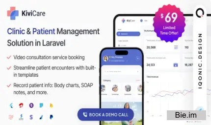 KiviCare(TM) - Clinic Management System - Laravel & Flutter