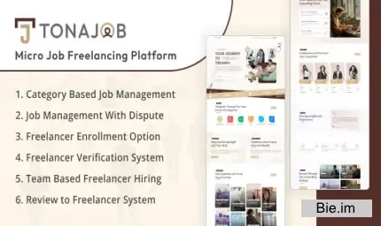 TonaJob - MicroJob Freelancing Platform