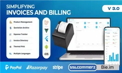 InvoiceX v3.0 - Billing and Invoice Management Systems