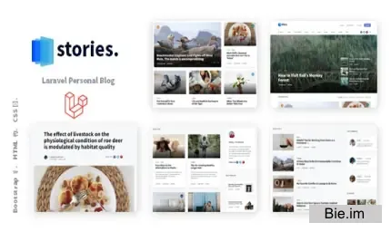 Stories v1.36.6 - Laravel Creative Multilingual Blog