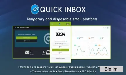 Quick Inbox v1.3.0 - Temporary Email Generator