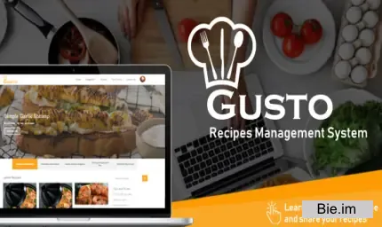Gusto v3.6 - Recipes Management System
