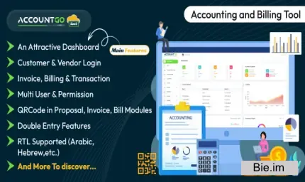 AccountGo SaaS v7.7 - Accounting and Billing Tool nulled