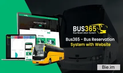 Bus365 v6.3 - Bus Reservation System with Website