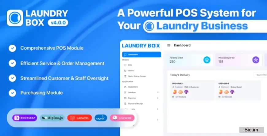 Laundry Box - POS and Order Management System