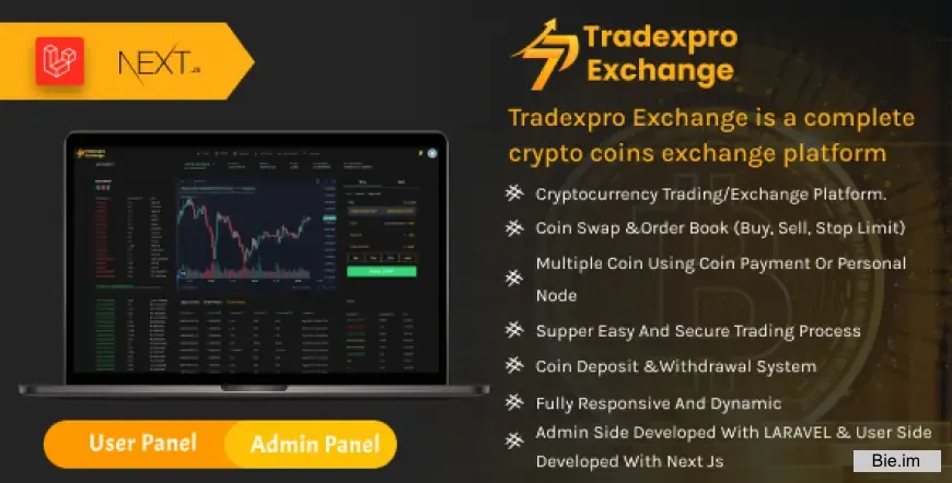 Tradexpro Exchange - Crypto Buy Sell and Trading platform, ERC20 and BEP20 Tokens Supported