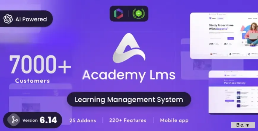 Academy LMS - Learning Management System