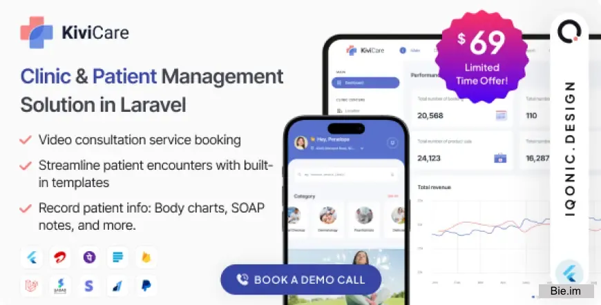 KiviCare(TM) - Clinic Management System - Laravel & Flutter