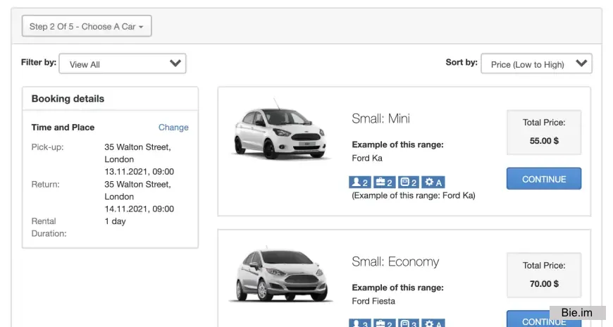 Car Rental Script v3.0