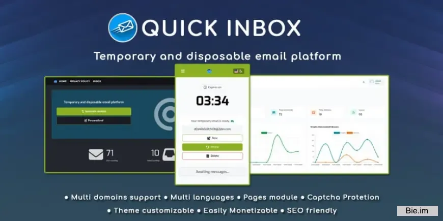 Quick Inbox v1.3.0 - Temporary Email Generator