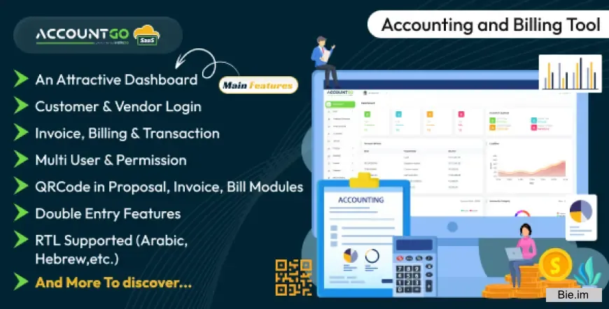 AccountGo SaaS - Accounting and Billing Tool