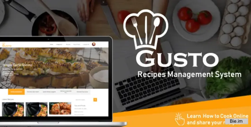 Gusto v3.6 - Recipes Management System