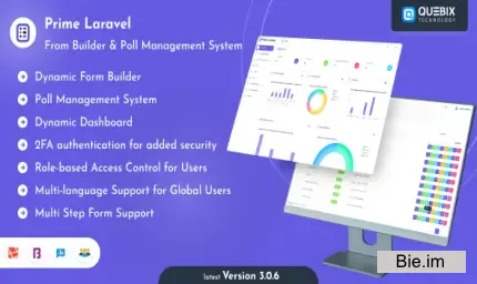 Prime Laravel v3.0.5 - Form Builder & Poll Management System - nulled