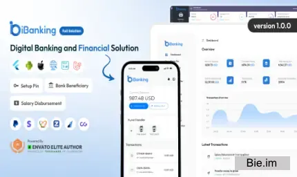 iBanking v1.0.0 - Digital Banking and Financial Solution
