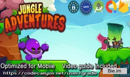 Jungle Adventure (Admob + GDPR + Android Studio) - 10 June 2025
