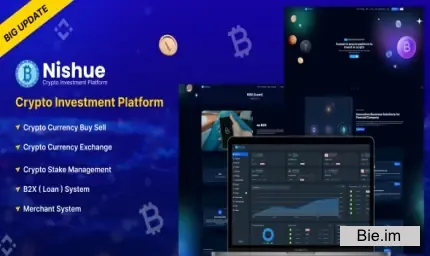 Nishue v5.2 - CryptoCurrency Buy Sell Exchange and Lending with MLM System - nulled