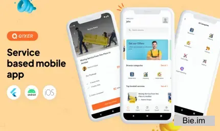 Qixer - Multi-Vendor On demand Service Marketplace and Service Finder Buyer Flutter App - 8 April 2025