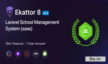 Ekattor v7.7 - School Management System - nulled