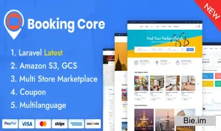 Booking Core v3.6.2 - Ultimate Booking System
