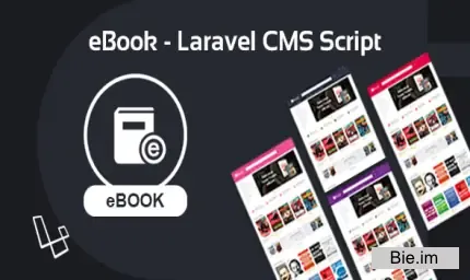 eBook - Laravel CMS Script
