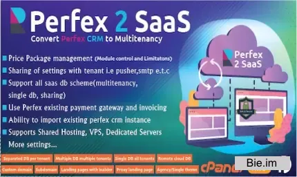 Perfex CRM SaaS Module v0.3.5 - Transform Your Perfex CRM into a Powerful Multi-Tenancy Solution