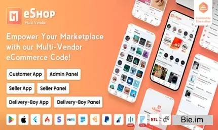 eShop v2.10.5 - Multi Vendor eCommerce App & eCommerce Vendor Marketplace Flutter App - nulled