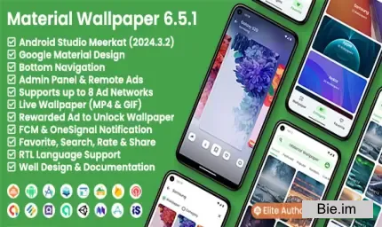 Material Wallpaper v6.5.1 nulled