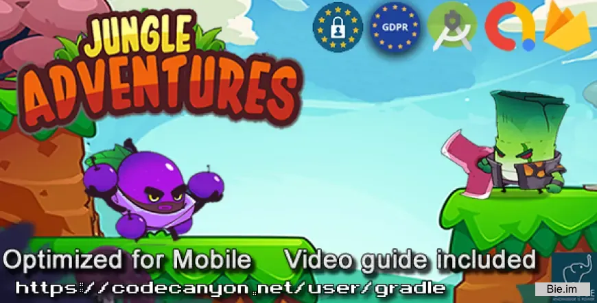 Jungle Adventure (Admob + GDPR + Android Studio) - 10 June 2025