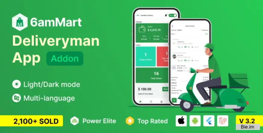 6amMart - Delivery Man App v3.2