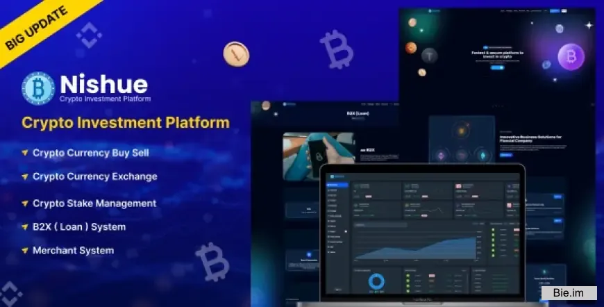 Nishue v5.2 - CryptoCurrency Buy Sell Exchange and Lending with MLM System - nulled