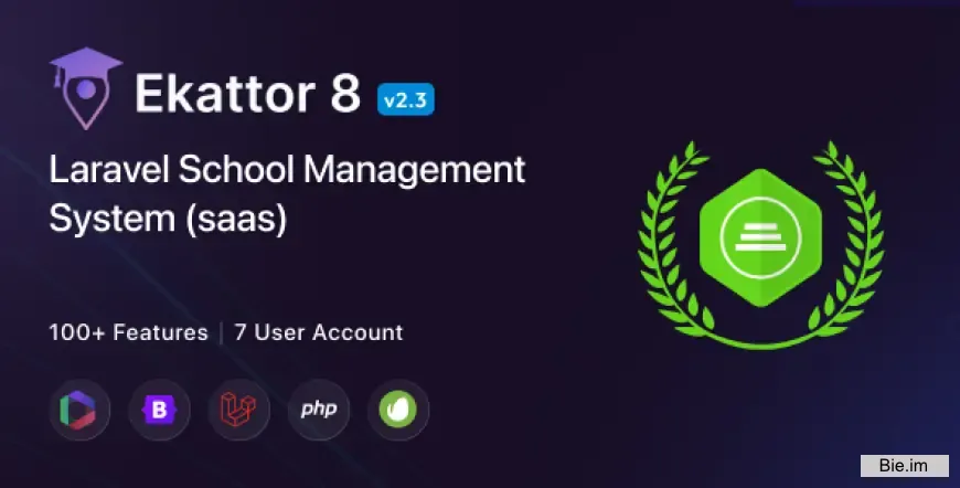 Ekattor v7.7 - School Management System - nulled
