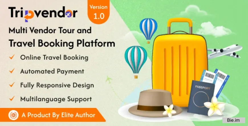 TripVendor v1.0 - Multi Vendor Tour And Travel Booking Platform