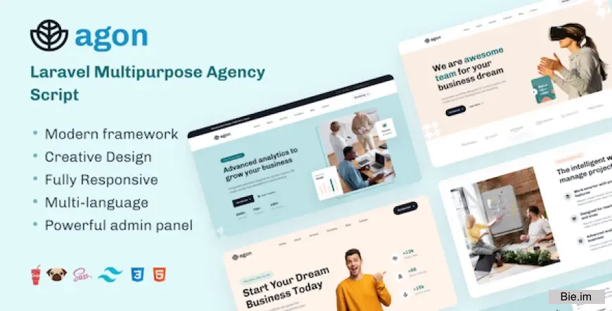 Agon v1.18.4 - Laravel Multipurpose Agency Script - nulled