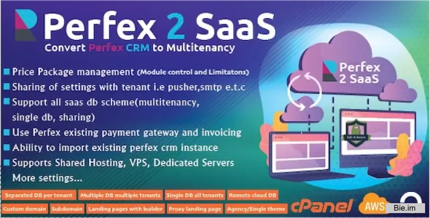 Perfex CRM SaaS Module v0.3.5 - Transform Your Perfex CRM into a Powerful Multi-Tenancy Solution