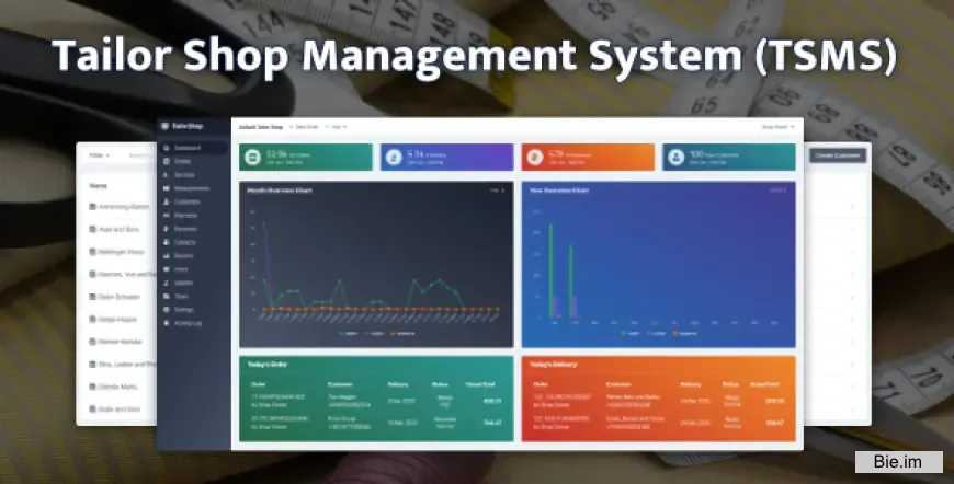 Tailor Shop Management System (TSMS) v1.7.5