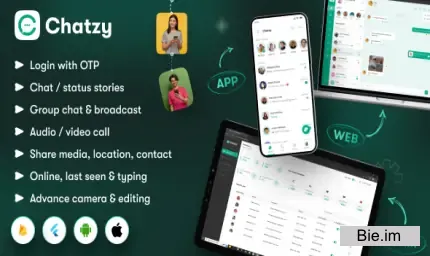 Chatzy v1.0.13 - Whatsap Clone Chat & Call App