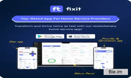 Fixit v1.0.12 - Multi Vendor On Demand, Handyman, Home service Flutter App with Admin Complete Solution