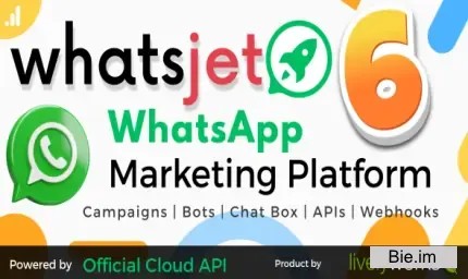 WhatsJet SaaS v6.2.4 - A WhatsApp Marketing Platform with Bulk Sending, Campaigns, Chat Bots & CRM - nulled