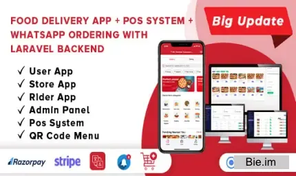Food Delivery App v4.0 - A Complete Ready to Use MultiStore Mobile App(Android, ios) + Website