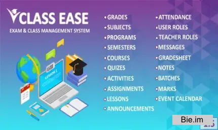 Class Ease v1.5 - Exam and Class Management System